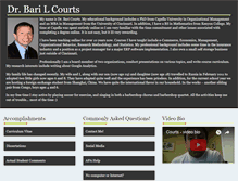 Tablet Screenshot of baricourts.com